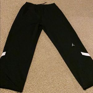 Jordan sweat pants, size L